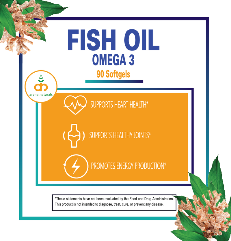 Fish Oil Omega-3 1000mg