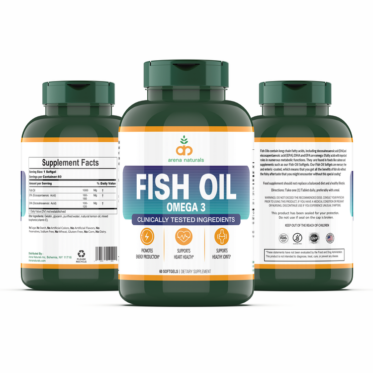 Fish Oil Omega-3 1000mg